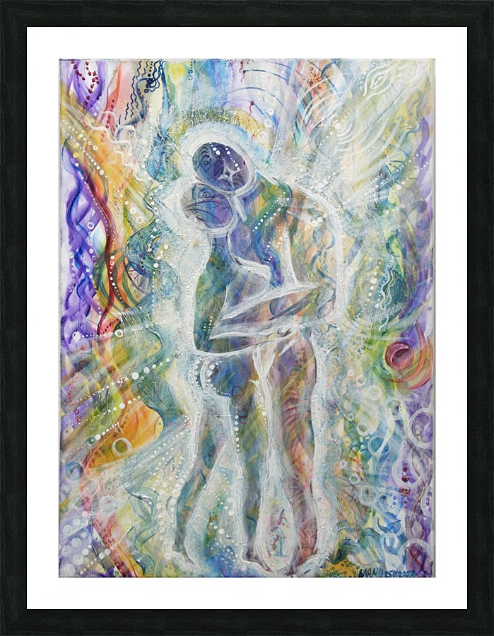Creating forms in space Picture Frame print