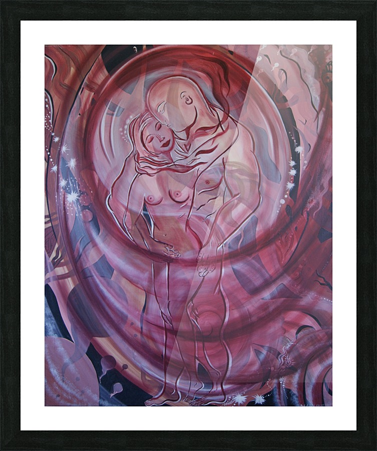 Sensuality Picture Frame print