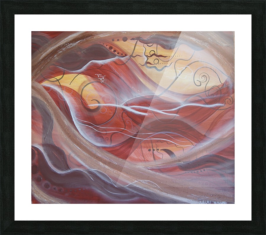 Path Picture Frame print