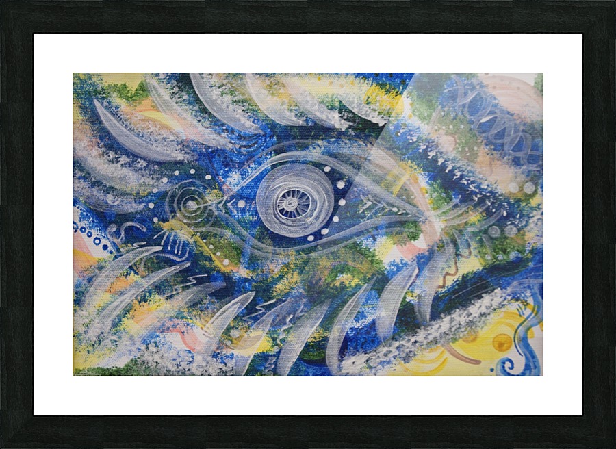 Eye  Picture Frame print