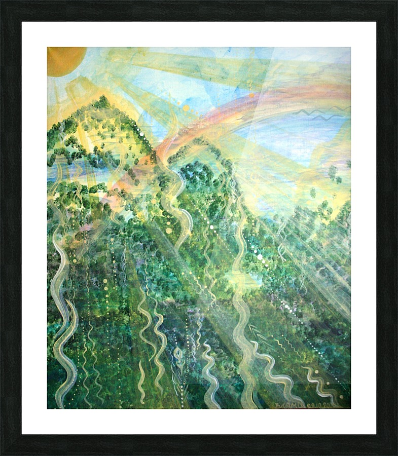 She Picture Frame print