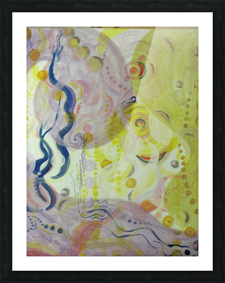 Meditation Picture Frame print