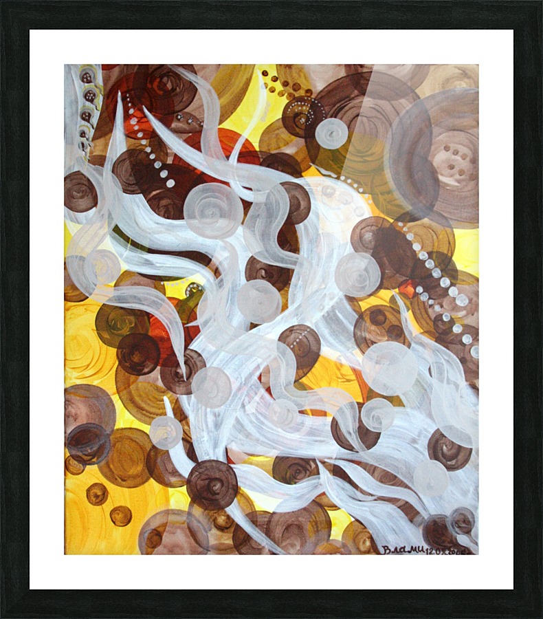 Chocolate cocktail Picture Frame print