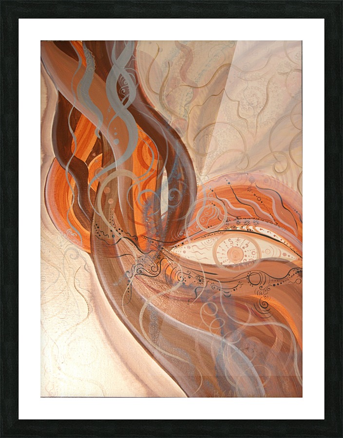 Smoke Picture Frame print