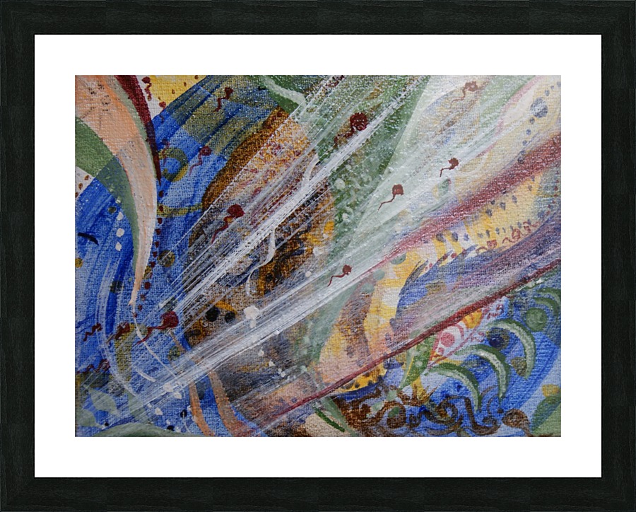 Stream Picture Frame print