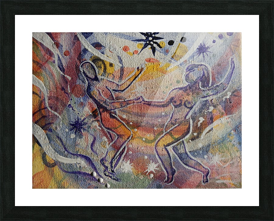 Rainbow Picture Frame print