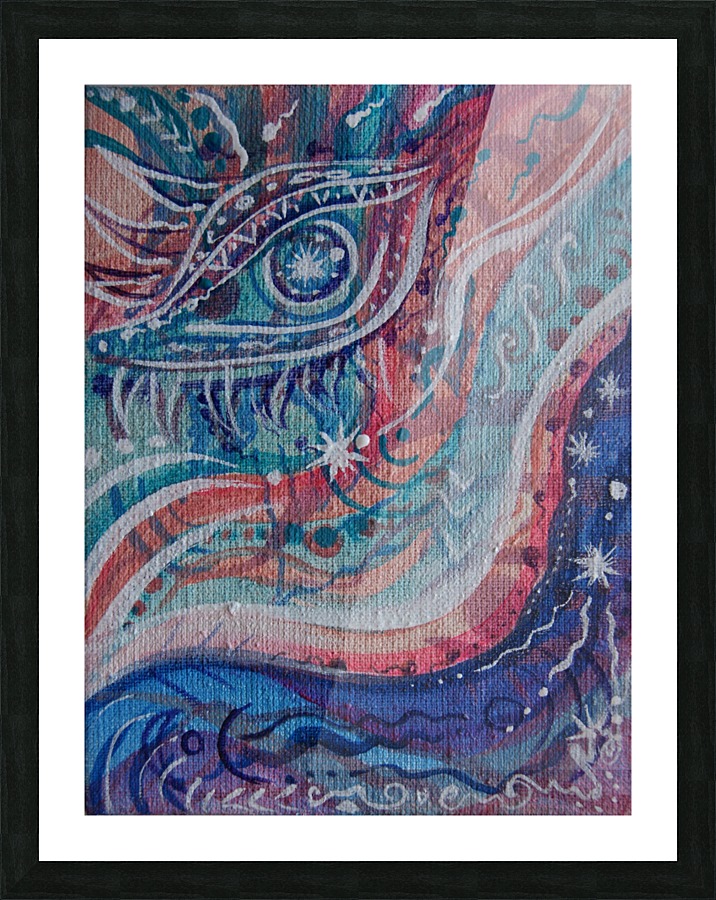 Breath Picture Frame print