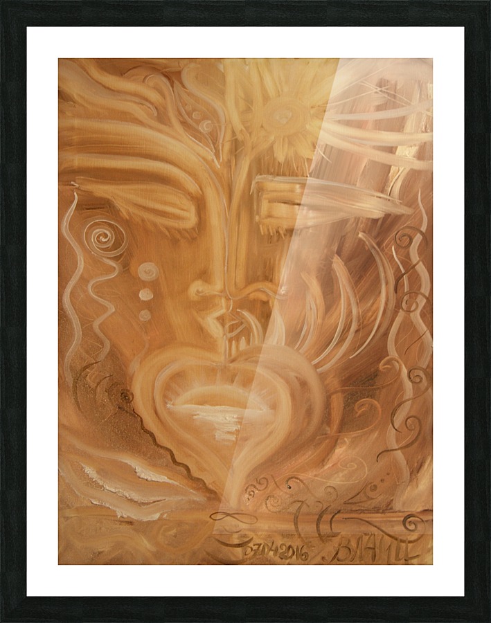 Wisdom Picture Frame print