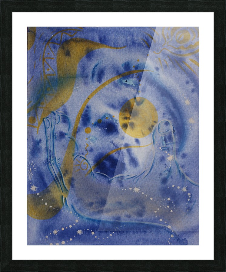 Night Magic Wealth Getting Picture Frame print