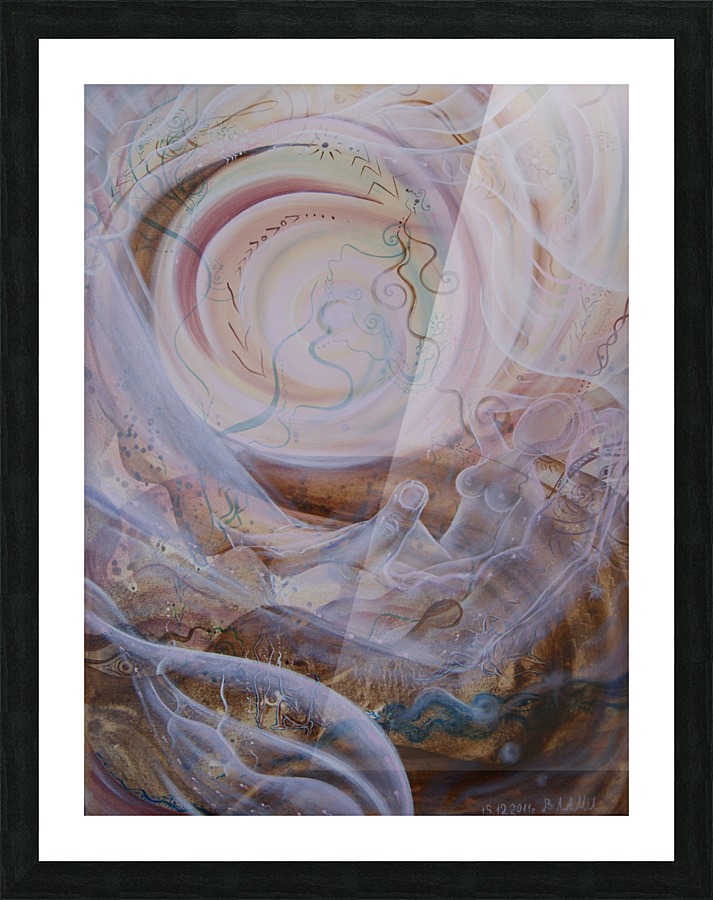Awakening Picture Frame print