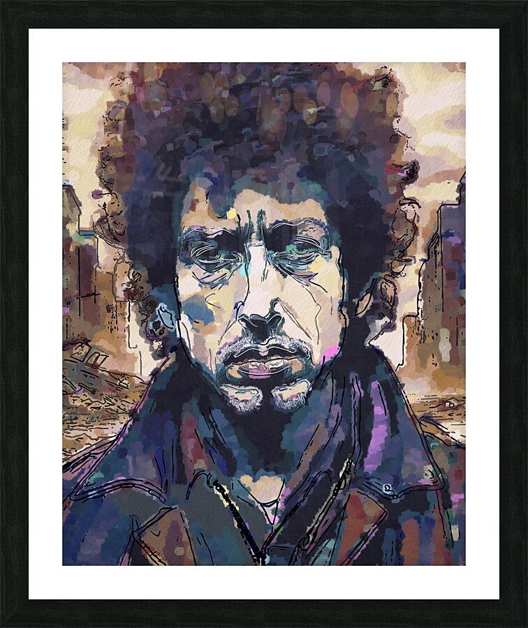02263 - Bob Dylan Desolation Row Picture Frame print
