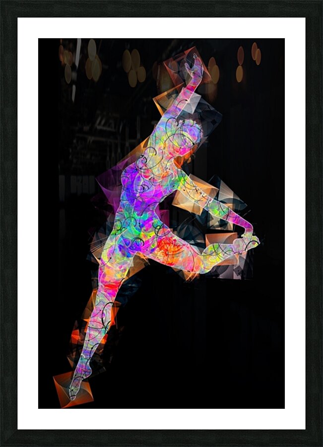 Creative Dance Movement - GF3a SA1a Picture Frame print