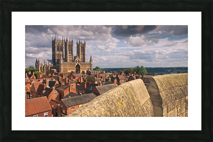 Lincoln Cathedral Cityscape - DSF8281 Picture Frame print