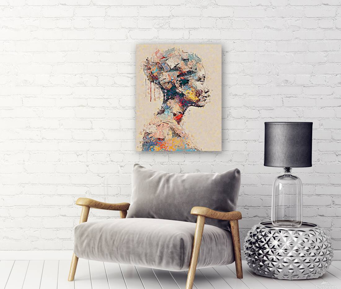 02891 - Abstract Portrait Reproduction