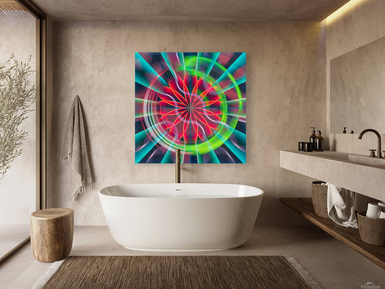FF37 - Abstract Geometric Pattern Reproduction