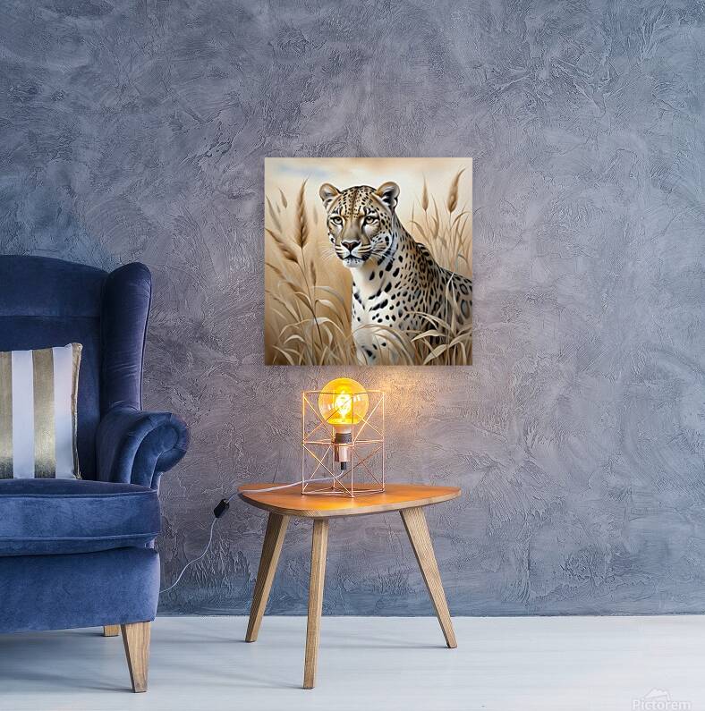 03180 - Leopard Portrait Reproduction