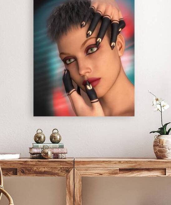 Beauty Hands And Nail Art - G9F1 BO1a by Philip Preston