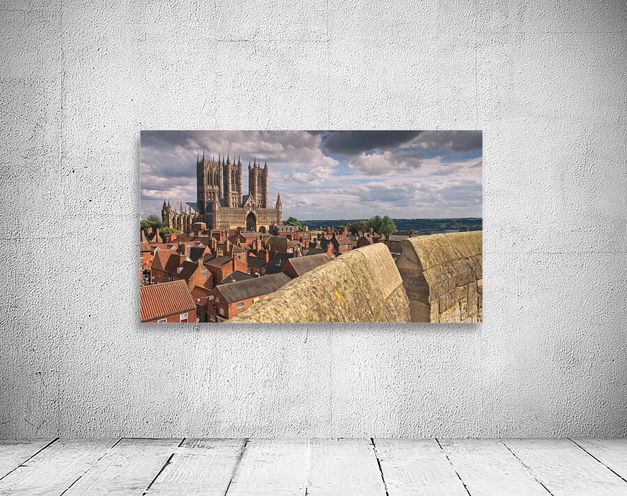 Lincoln Cathedral Cityscape - DSF8281 Wall Preview