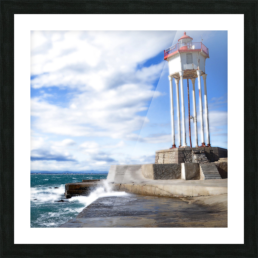 PORT VENDRES 3 Picture Frame Printing
