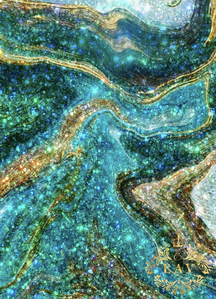 Turquoise Sea Digital Download