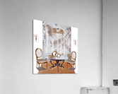 Gold & Silver Dining Room   Acrylic Print