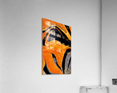 Golden Flame Acrylic Print