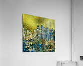 Gold Foil Abstract  Acrylic Print