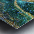 Turquoise Sea Metal print