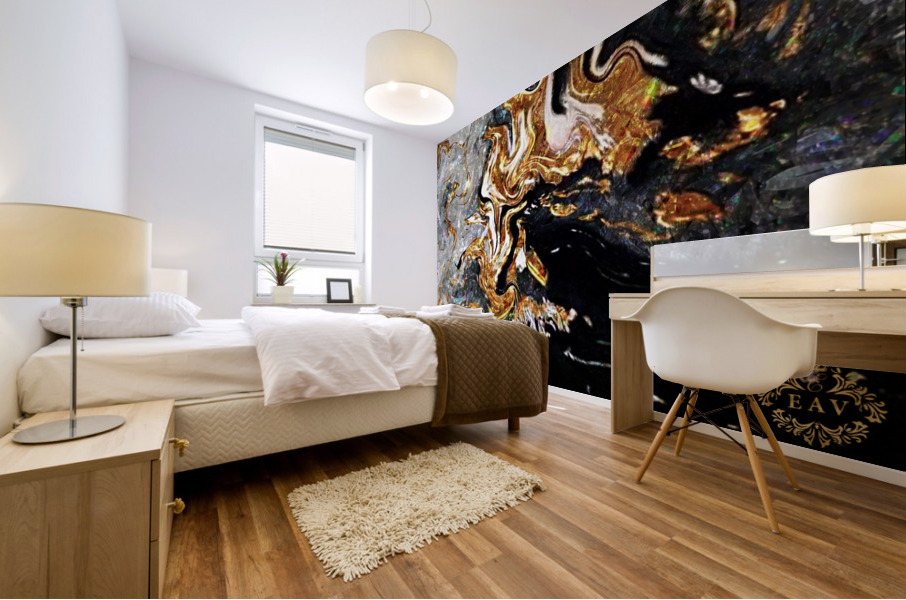 Noir  Mural print