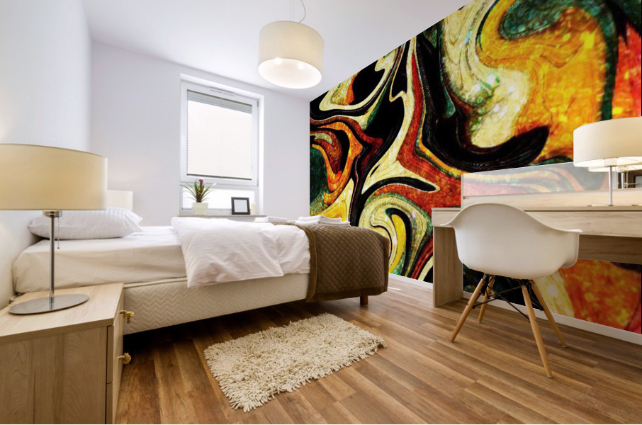 Emerald Sea Mural print