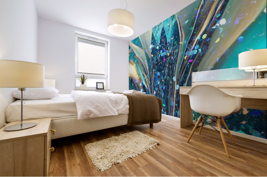 Celestial Gardens Mural print