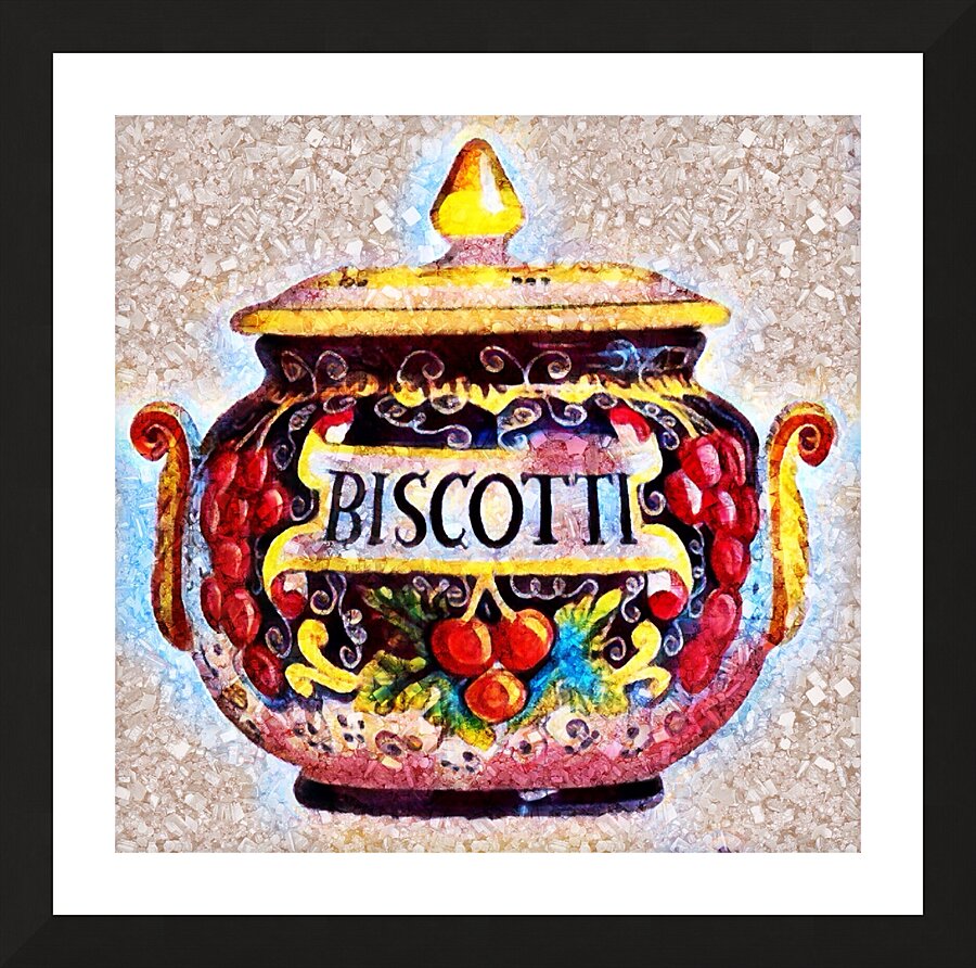 Biscotti  Picture Frame print