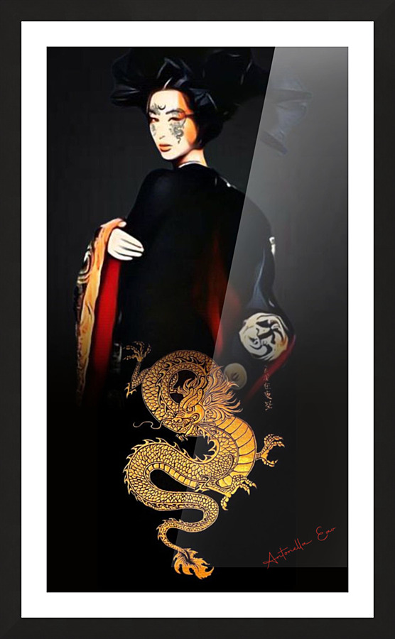 Mulan Picture Frame print