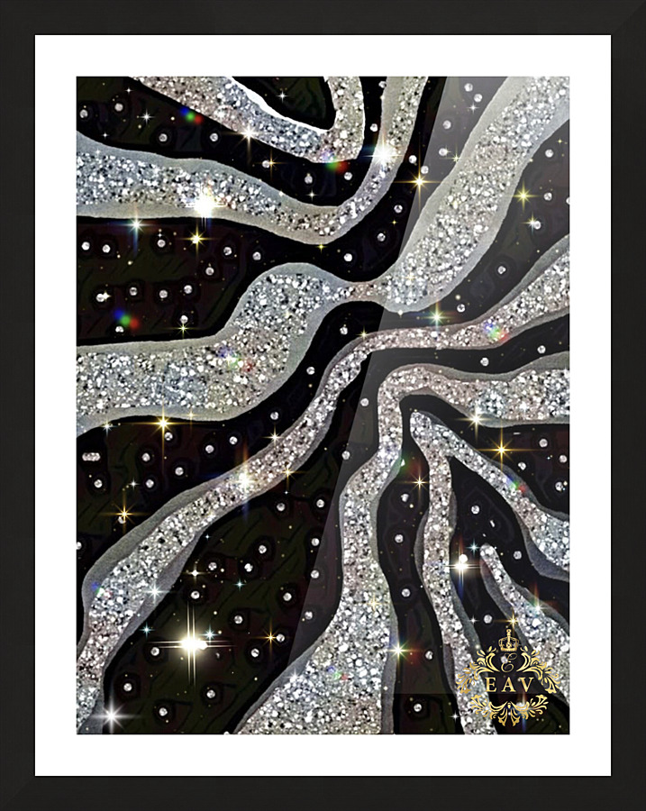 Midnight Galaxy  Picture Frame print