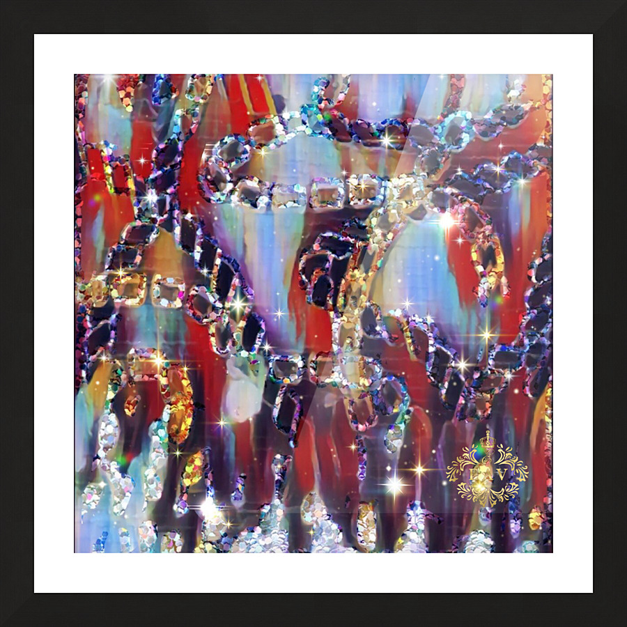 Jewels Picture Frame print