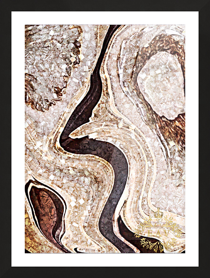 Bronze Picture Frame print