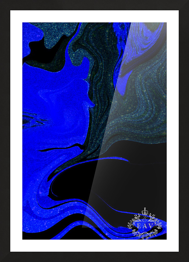 Azure Picture Frame print