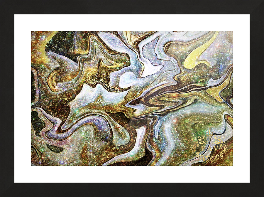 Topaz Picture Frame print