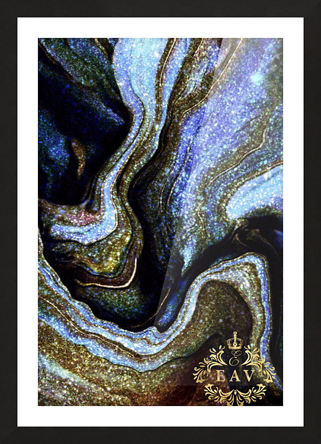 Waterfall Picture Frame print