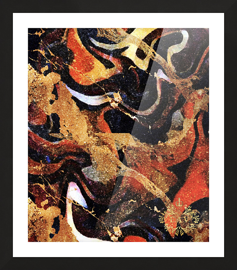 Vesuvio Picture Frame print