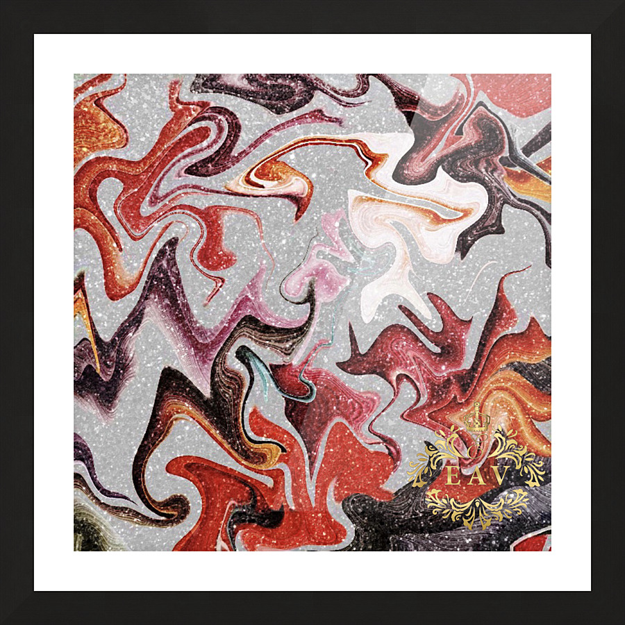 Embers Picture Frame print