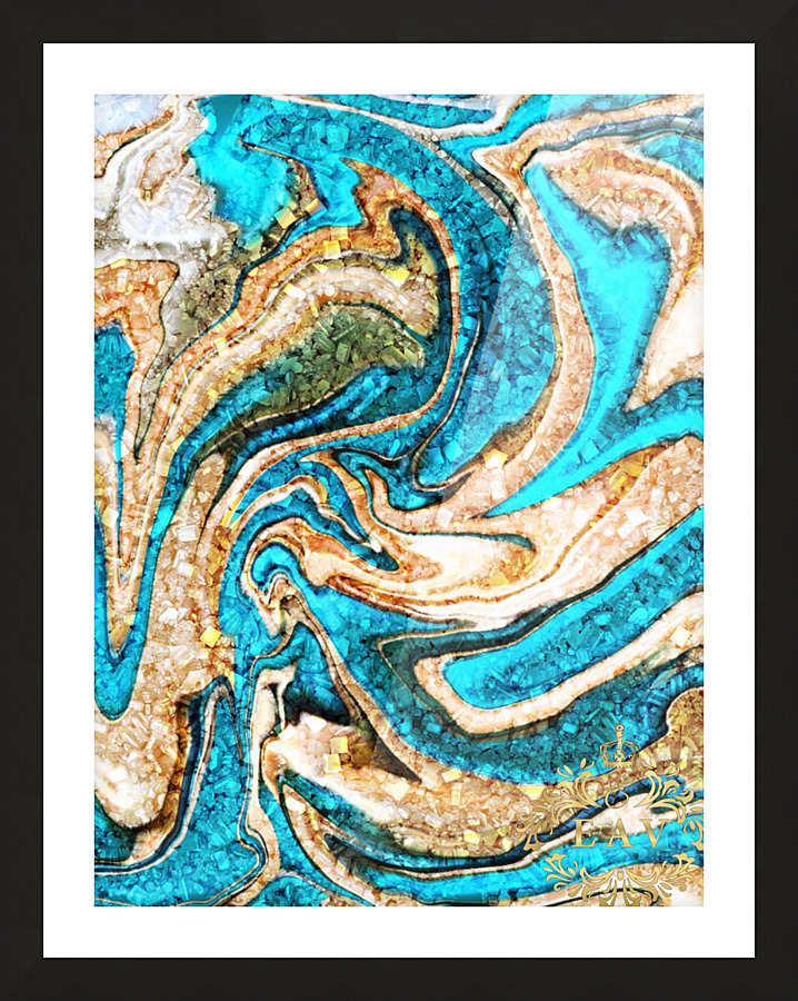 Mediterranean Sea  Picture Frame print