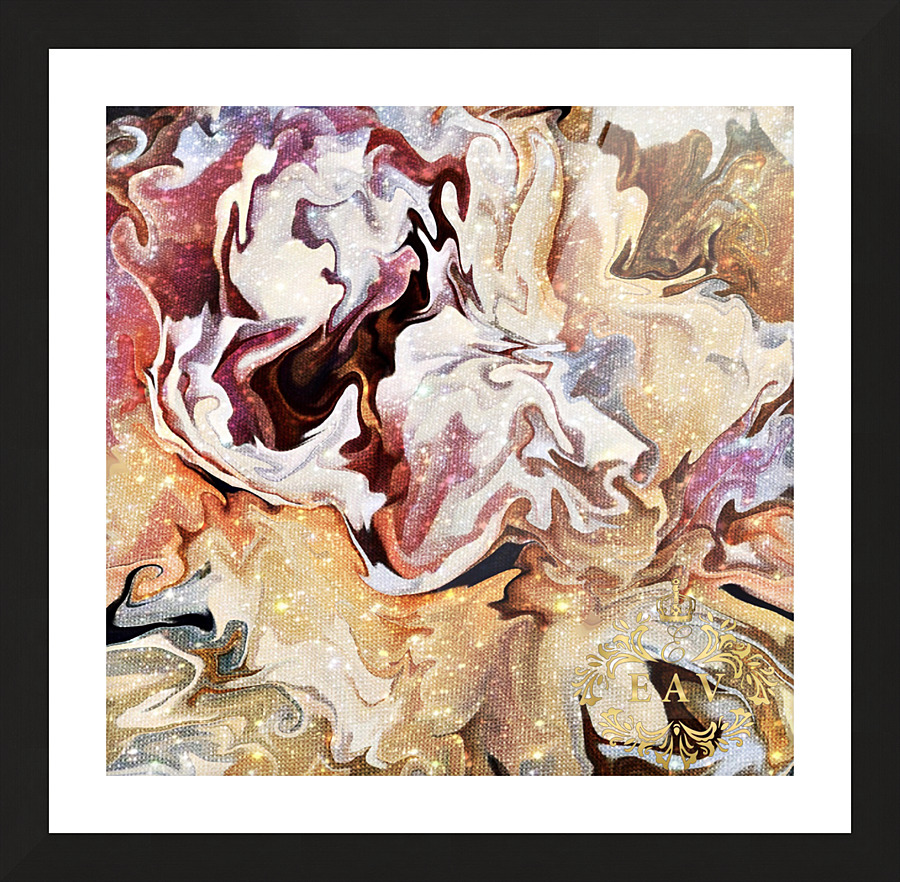Blooming Floral Picture Frame print