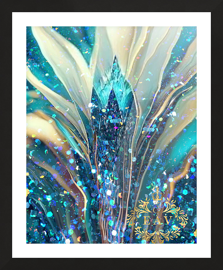 Celestial Gardens Picture Frame print
