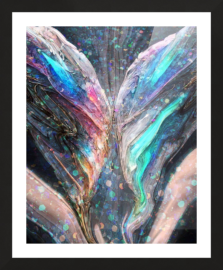 Angel WINGS Picture Frame print