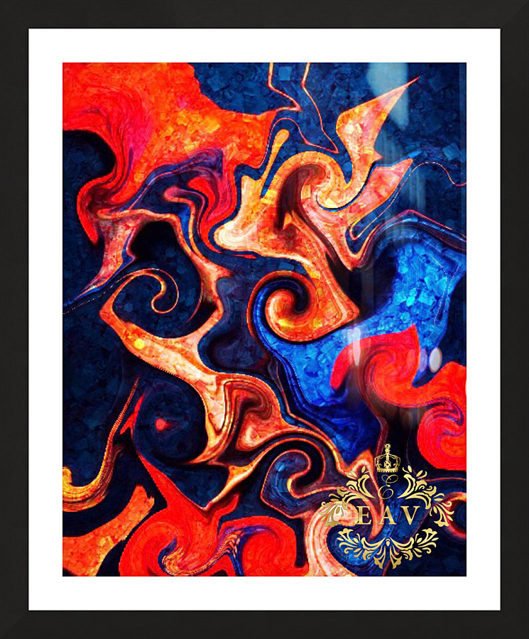 Cirque Picture Frame print