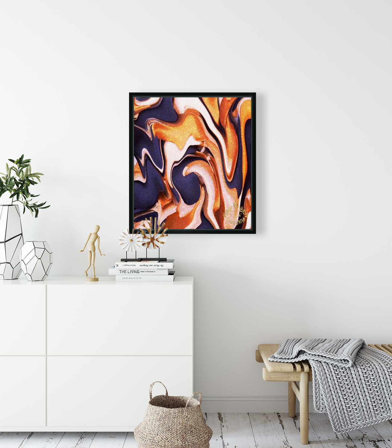 Blue Flames Reproduction