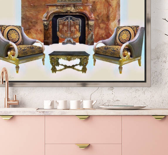 Versace Sitting Room  by Antonella Eav