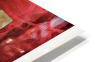 Red Bedroom HD Metal print