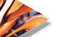 Blue Flames HD Metal print